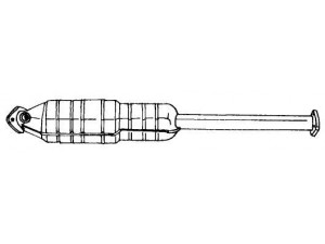 AKS DASIS SG12316 katalizatoriaus keitiklis