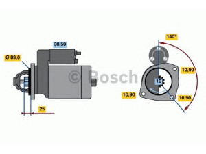 BOSCH 0 986 017 880 starteris 
 Elektros įranga -> Starterio sistema -> Starteris
4854185, 4 854 185