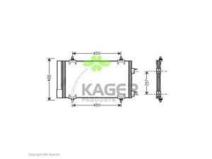 KAGER 94-5790 kondensatorius, oro kondicionierius 
 Oro kondicionavimas -> Kondensatorius
6455CY, 96505459