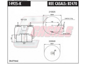 CASALS B2470 dėklas, pneumatinė pakaba
1075365, 1629782, 20452138, 20554761