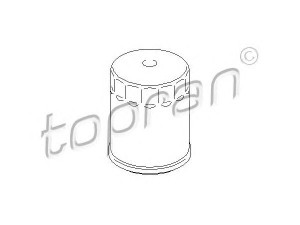 TOPRAN 407 953 alyvos filtras 
 Techninės priežiūros dalys -> Techninės priežiūros intervalai
000 180 28 10