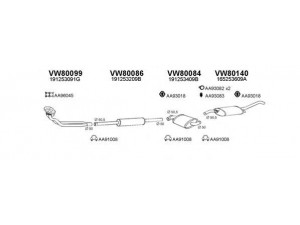 VENEPORTE 800247 išmetimo sistema 
 Išmetimo sistema -> Išmetimo sistema, visa