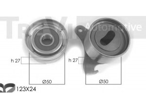 TREVI AUTOMOTIVE KD1023 paskirstymo diržo komplektas 
 Techninės priežiūros dalys -> Papildomas remontas