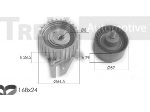 TREVI AUTOMOTIVE KD1228 paskirstymo diržo komplektas 
 Techninės priežiūros dalys -> Papildomas remontas
71736724