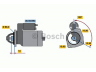 BOSCH 0 001 231 016 starteris
23300 LA4MA, 4892 338, 4 892 338
