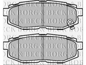 BORG & BECK BBP2372 stabdžių trinkelių rinkinys, diskinis stabdys 
 Techninės priežiūros dalys -> Papildomas remontas
26696CA000, 26696SG000, 26696XA000