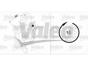 VALEO 436061 starteris 
 Elektros įranga -> Starterio sistema -> Starteris
7701352055, 8953008165