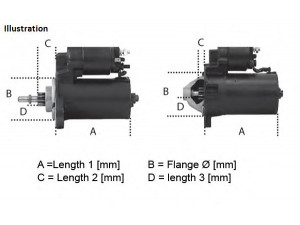 LUCAS ELECTRICAL LRS02274 starteris 
 Elektros įranga -> Starterio sistema -> Starteris
M9T61171, 20430564, 85000087