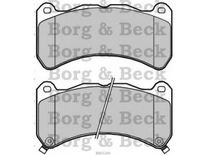 BORG & BECK BBP2294 stabdžių trinkelių rinkinys, diskinis stabdys 
 Techninės priežiūros dalys -> Papildomas remontas
044650W120, 044650W120
