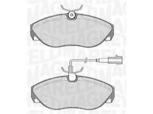 MAGNETI MARELLI 363916060183 stabdžių trinkelių rinkinys, diskinis stabdys 
 Techninės priežiūros dalys -> Papildomas remontas
425224, 77362235, 9948626, 425226