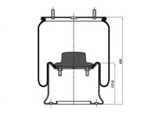 PE Automotive 084.101-12A dėklas, pneumatinė pakaba
3 229 0031 00, 3 229 2131 00, 3 229 2231 00