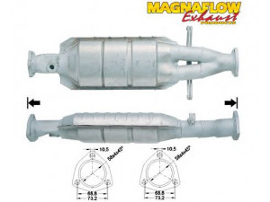 MAGNAFLOW 80004 katalizatoriaus keitiklis 
 Išmetimo sistema -> Katalizatoriaus keitiklis
60574420, 60606375