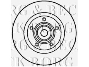 BORG & BECK BBD5813S stabdžių diskas 
 Dviratė transporto priemonės -> Stabdžių sistema -> Stabdžių diskai / priedai
4020600QAC, 4320600QAB, 4320600QAC