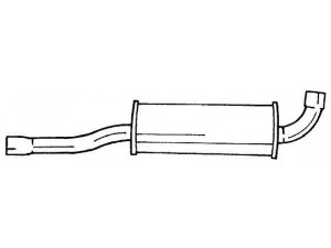 AKS DASIS SG53416 vidurinis duslintuvas