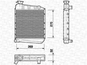MAGNETI MARELLI 350213410000 radiatorius, variklio aušinimas 
 Aušinimo sistema -> Radiatorius/alyvos aušintuvas -> Radiatorius/dalys
ADU9170, ARP1106, ARP2000, GRD110