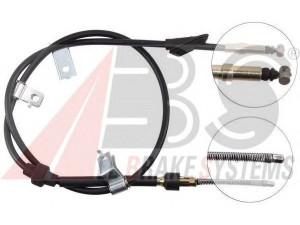A.B.S. K15718 trosas, stovėjimo stabdys 
 Stabdžių sistema -> Valdymo svirtys/trosai
GVC 902376, SPB 100700