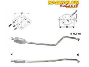 MAGNAFLOW 74810D katalizatoriaus keitiklis 
 Išmetimo sistema -> Katalizatoriaus keitiklis
RF4P2060XA