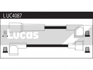 LUCAS ELECTRICAL LUC4087 uždegimo laido komplektas