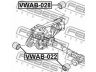 FEBEST VWAB-028 montavimas, diferencialas
7P0525337F