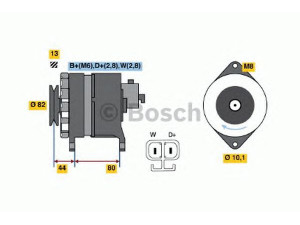 BOSCH 9 120 334 642 kintamosios srovės generatorius 
 Elektros įranga -> Kint. sr. generatorius/dalys -> Kintamosios srovės generatorius
1516879R, 23100 69T10