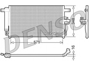 DENSO DCN41001 kondensatorius, oro kondicionierius 
 Oro kondicionavimas -> Kondensatorius
9760625500