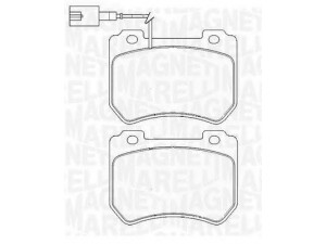 MAGNETI MARELLI 363916060423 stabdžių trinkelių rinkinys, diskinis stabdys 
 Techninės priežiūros dalys -> Papildomas remontas
77364900, 77365202