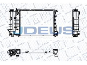 JDEUS RA0050570 radiatorius, variklio aušinimas 
 Aušinimo sistema -> Radiatorius/alyvos aušintuvas -> Radiatorius/dalys
17111712996, 17111723537, 1712978