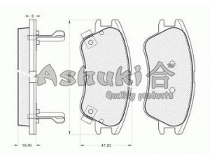 ASHUKI 1080-0450 stabdžių trinkelių rinkinys, diskinis stabdys 
 Techninės priežiūros dalys -> Papildomas remontas
0 986 424 575/BOSCH, 2427701/TEXTAR