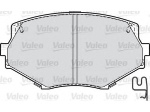 VALEO 598836 stabdžių trinkelių rinkinys, diskinis stabdys 
 Techninės priežiūros dalys -> Papildomas remontas
N0Y3-33-23Z, N0Y3-33-28Z, N0Y33323Z