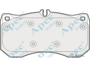 APEC braking PAD1910 stabdžių trinkelių rinkinys, diskinis stabdys 
 Techninės priežiūros dalys -> Papildomas remontas
4H0698151C