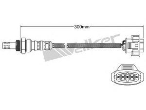 WALKER PRODUCTS 250-241030 lambda jutiklis 
 Variklis -> Variklio elektra
8 55 366
