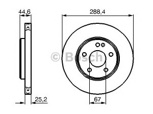 BOSCH 0 986 479 234 stabdžių diskas 
 Stabdžių sistema -> Diskinis stabdys -> Stabdžių diskas
169 421 02 12, 169 421 11 12, A 169 421 02 12