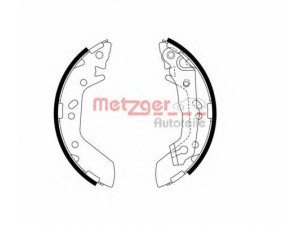 METZGER MG 974 stabdžių trinkelių komplektas 
 Techninės priežiūros dalys -> Papildomas remontas
58305-25A00