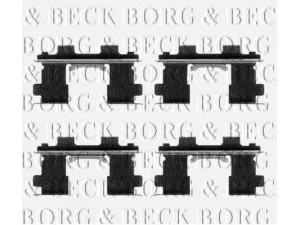 BORG & BECK BBK1114 priedų komplektas, diskinių stabdžių trinkelės 
 Stabdžių sistema -> Diskinis stabdys -> Stabdžių dalys/priedai