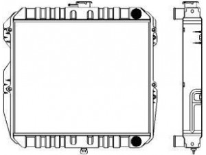 SAKURA  Automotive 1111-0304 radiatorius, variklio aušinimas