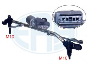 ERA 460055 langų valytuvų sistema 
 Priekinio stiklo valymo sistema -> Priekinio stiklo valymo sistema
28 80 000 07R