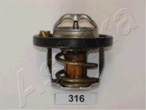 ASHIKA 38-03-316 termostatas, aušinimo skystis 
 Aušinimo sistema -> Termostatas/tarpiklis -> Thermostat
1E05-15-171, 1E05-15-171A, C201-15-171