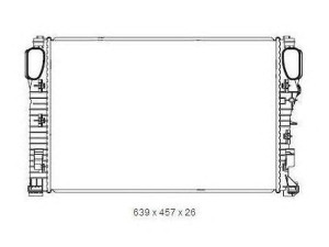ORDONEZ 2065042 radiatorius, variklio aušinimas 
 Aušinimo sistema -> Radiatorius/alyvos aušintuvas -> Radiatorius/dalys
2115000102, 2115001302, 2115002302