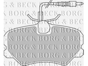 BORG & BECK BBP1608 stabdžių trinkelių rinkinys, diskinis stabdys 
 Techninės priežiūros dalys -> Papildomas remontas
425095, 425107, 95666894, 425095