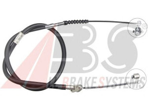 A.B.S. K16297 trosas, stovėjimo stabdys 
 Stabdžių sistema -> Valdymo svirtys/trosai
46430-44010