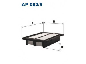 FILTRON AP082/5 oro filtras 
 Techninės priežiūros dalys -> Techninės priežiūros intervalai
96536696, 96536697, 96536696
