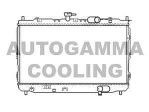 AUTOGAMMA 104926 radiatorius, variklio aušinimas
OK2KB15200A