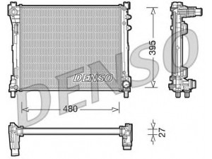 DENSO DRM13014 radiatorius, variklio aušinimas
51837884