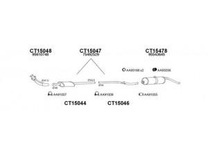VENEPORTE 150402 išmetimo sistema 
 Išmetimo sistema -> Išmetimo sistema, visa