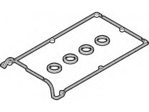 ELRING 199.090 tarpiklių komplektas, svirties gaubtas 
 Variklis -> Cilindrų galvutė/dalys -> Svirties dangtelis/tarpiklis