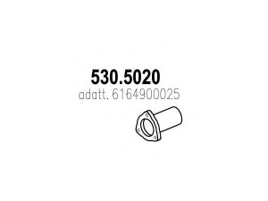 ASSO 530.5020 išleidimo kolektorius
6164900025