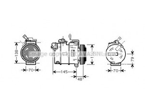 AVA QUALITY COOLING OLK459 kompresorius, oro kondicionierius 
 Oro kondicionavimas -> Kompresorius/dalys
24443138, 6854002, 24443138