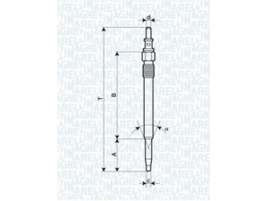 MAGNETI MARELLI 062900052304 kaitinimo žvakė 
 Kibirkšties / kaitinamasis uždegimas -> Kaitinimo kaištis
001 159 51 01, 001 159 52 01, 001.159.51.01