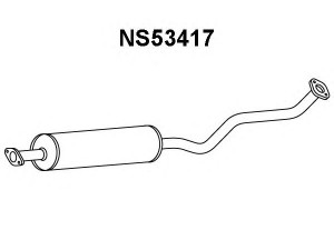 VENEPORTE NS53417 priekinis duslintuvas 
 Išmetimo sistema -> Duslintuvas
20300AV200