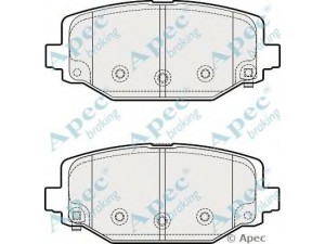 APEC braking PAD1879 stabdžių trinkelių rinkinys, diskinis stabdys 
 Techninės priežiūros dalys -> Papildomas remontas
68144209AA